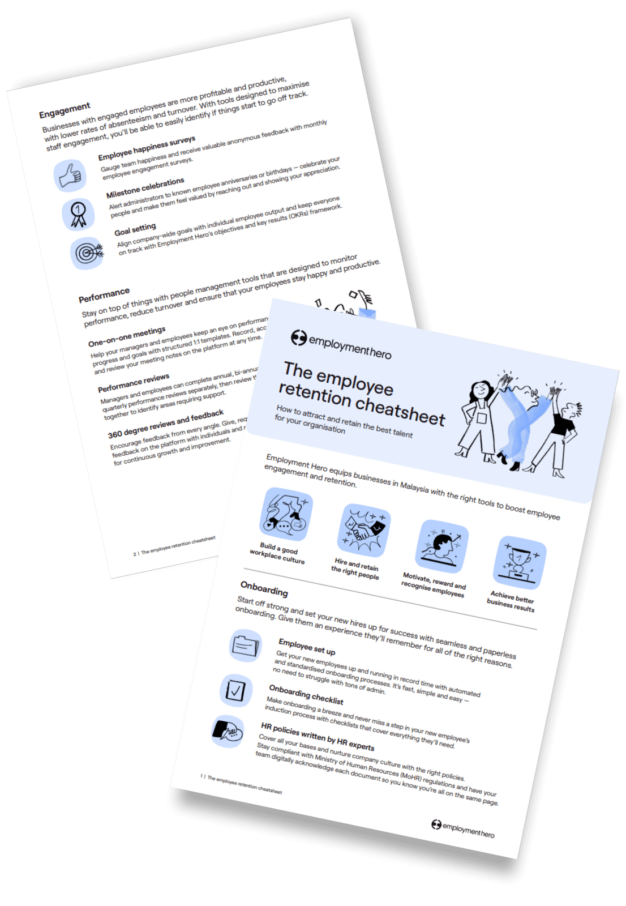 Employee retention cheatsheet MY pages 1 and 2
