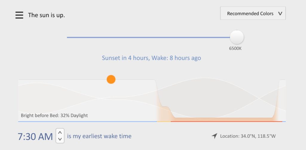 Employee productivity tool - F.lux