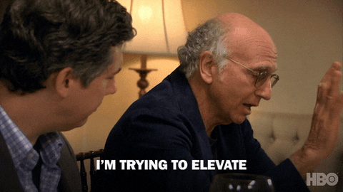 elevate small talk into medium talk gif