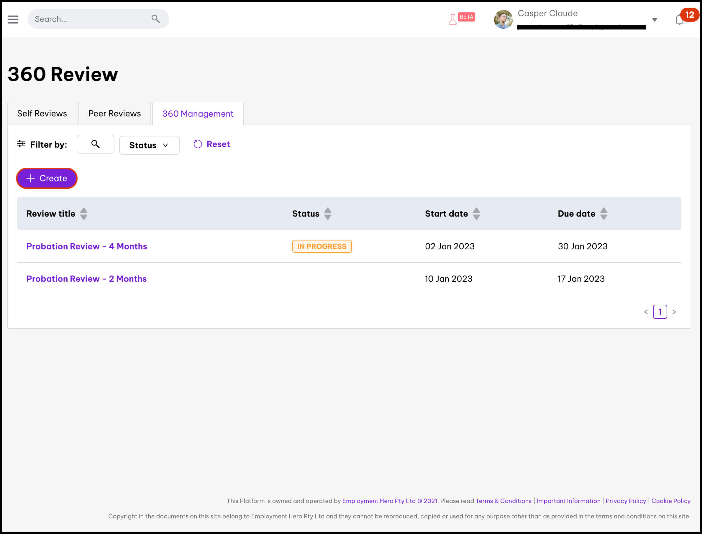360 degree reviews - getting started