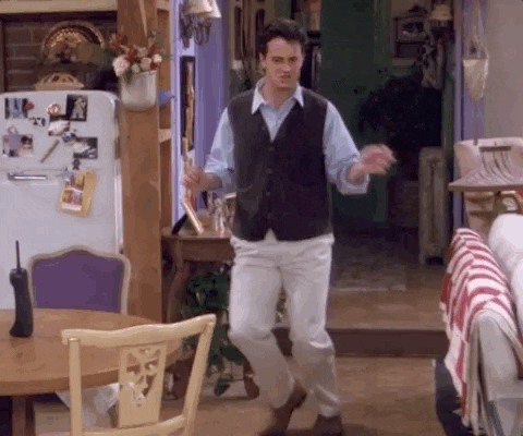 chandler dancing in his apartment about the Product Update June 2022 updates
