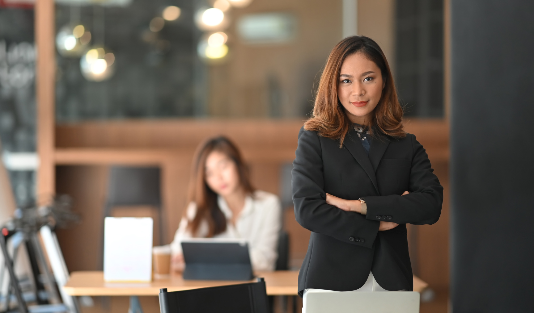 employees in the office