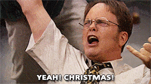 man saying yeah christmas gif - Work Christmas Party Goes to Plan