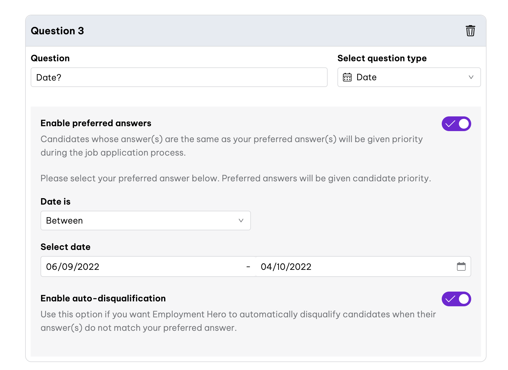 Pre screening - Product Update August 2022