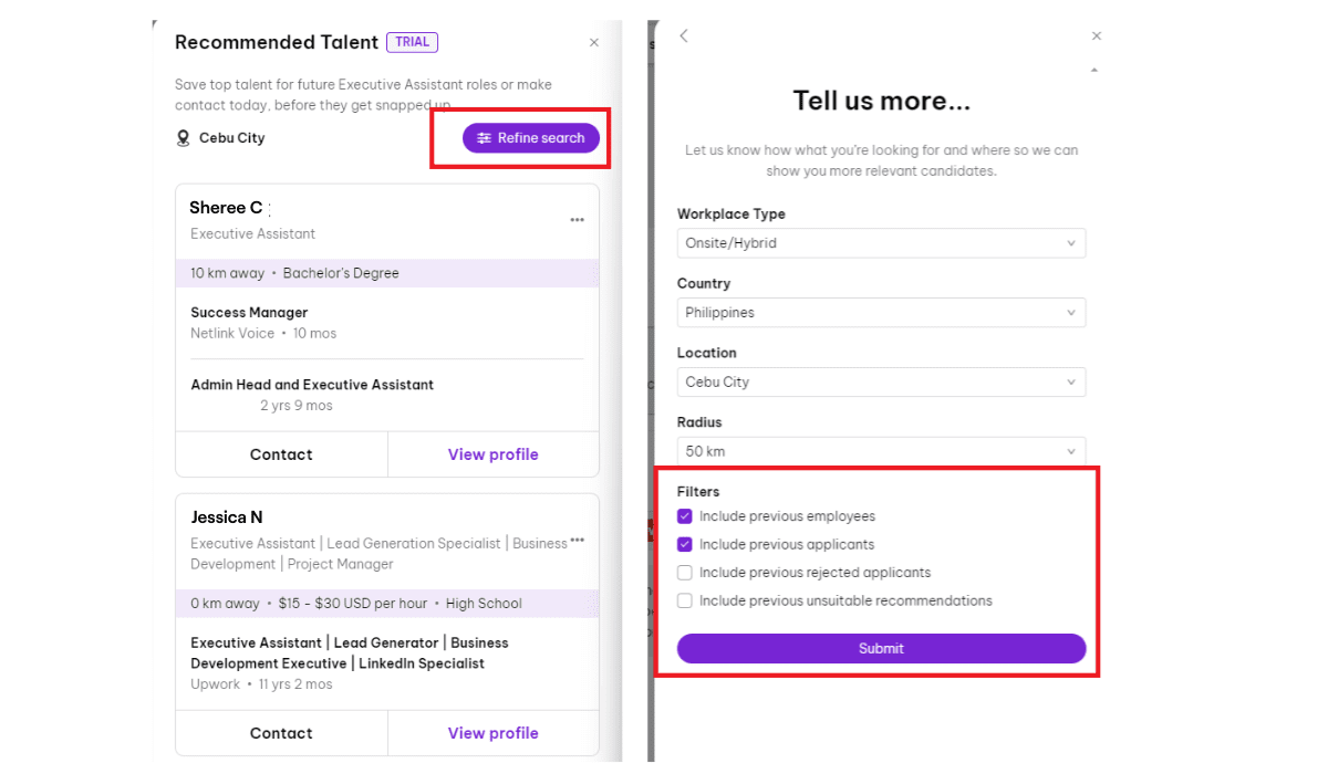 Smartmatch updates