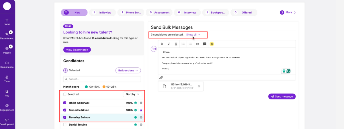 SmartMatch Messaging