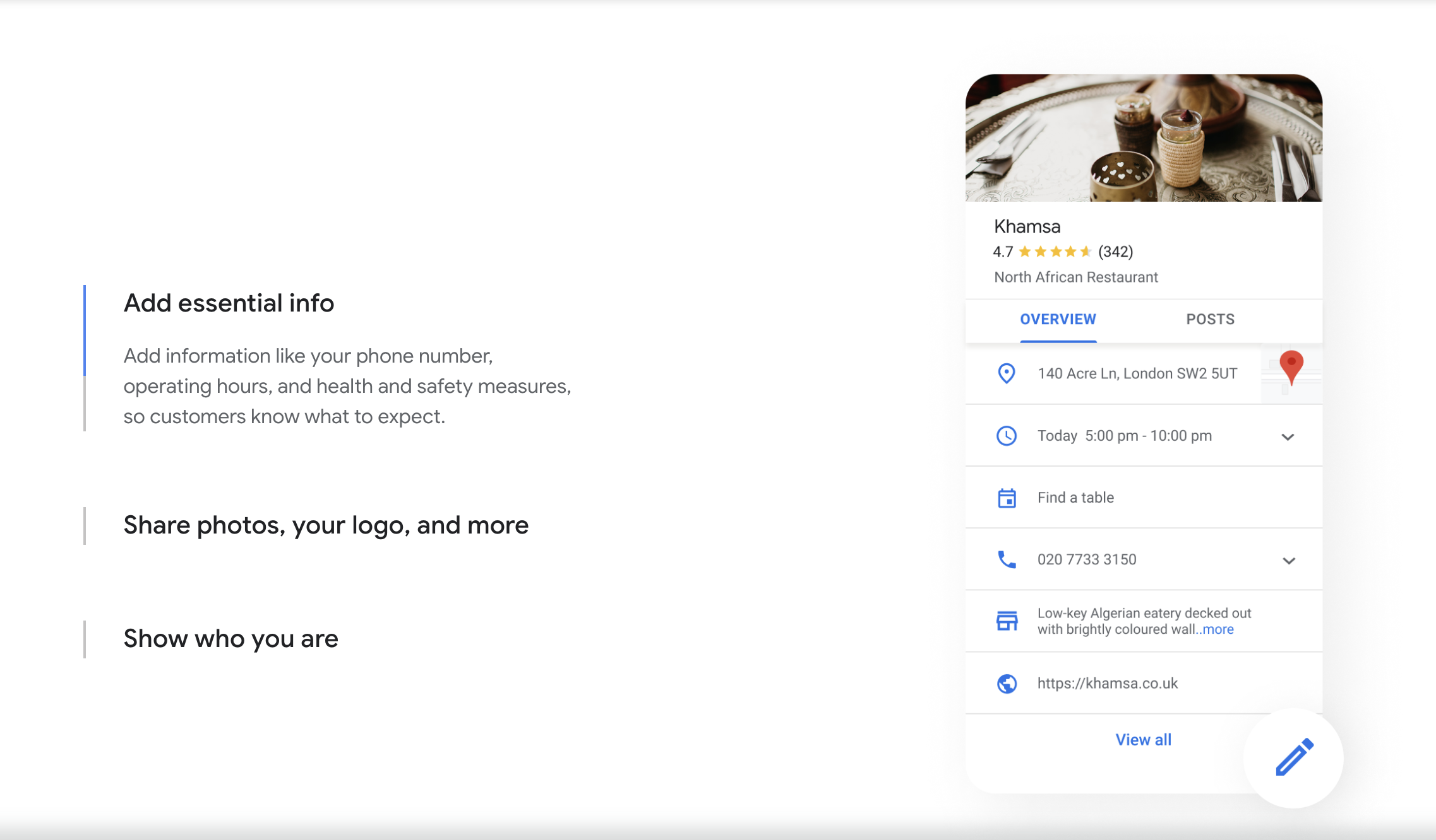 Find new customers with Google Business Profile