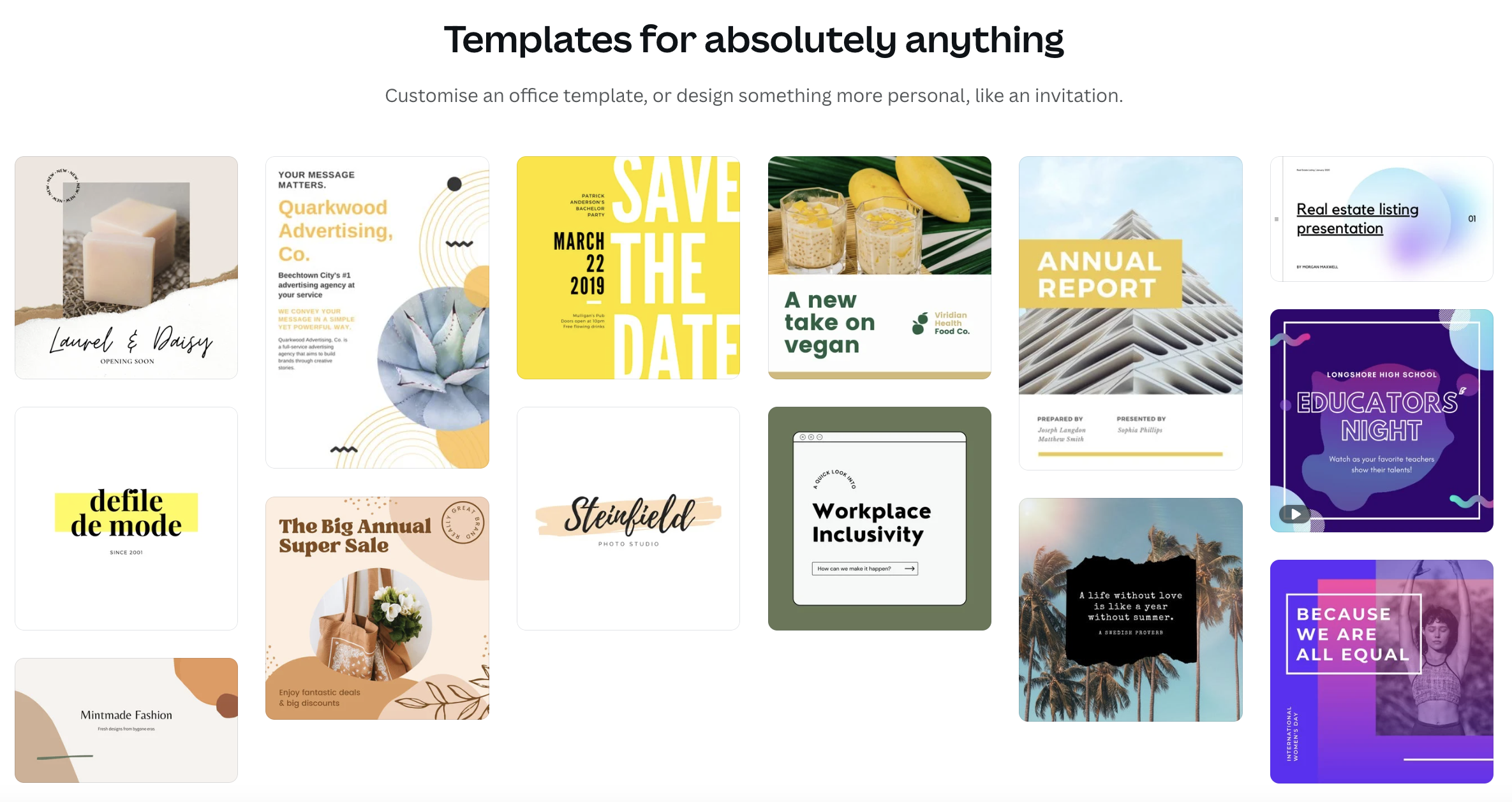Design social media posts easily using Canva