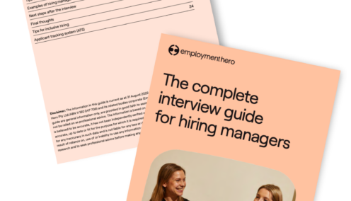Complete Interview Guide for hiring managers resource screenshot
