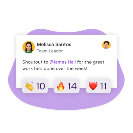 Shoutout feature