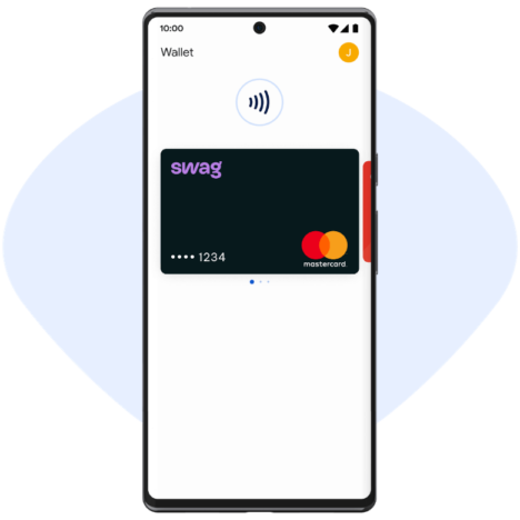 Swag debit Mastercard in Google wallet