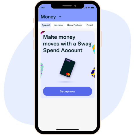 Make money moves with a Swag Spend Account
